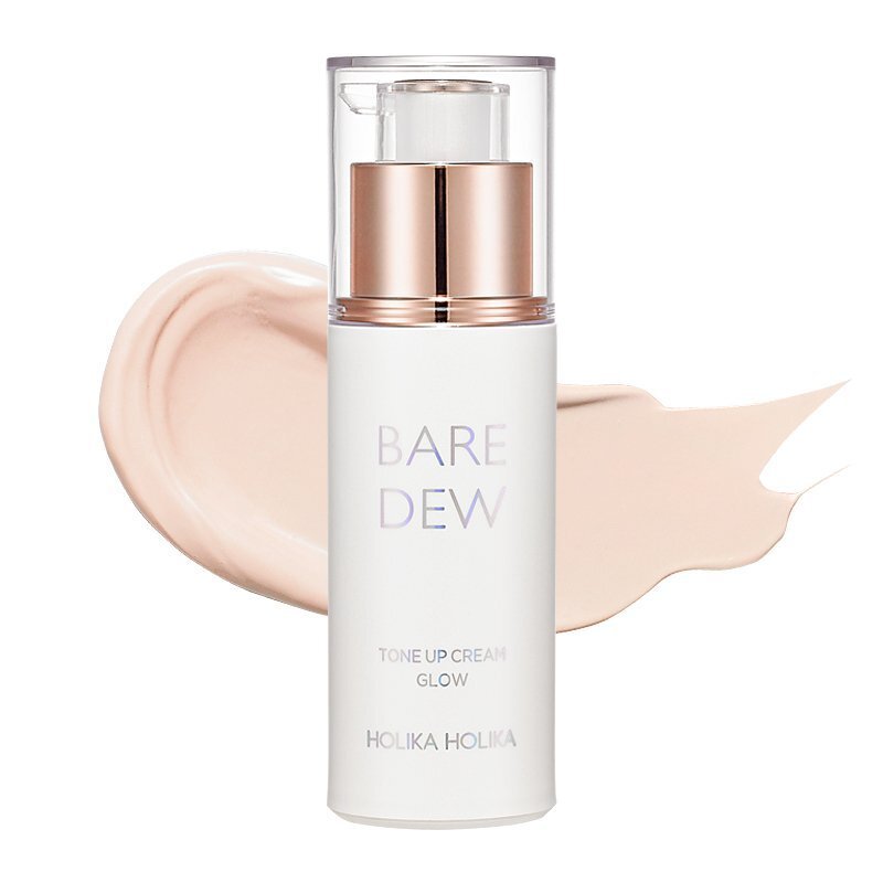 Holika Bare Dew Tone Up Cream Glow - makiažo bazė